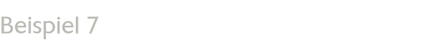 Beispiel 7