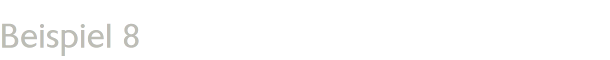 Beispiel 8